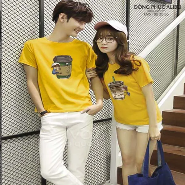 Áo Nhóm Đi Biển Couple AVDDB014