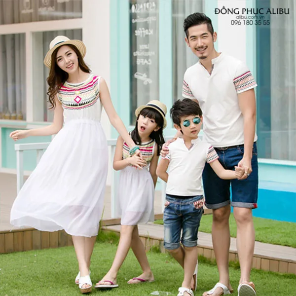 Áo Gia Đình Đi Biển Mẫu BXAGDDB01