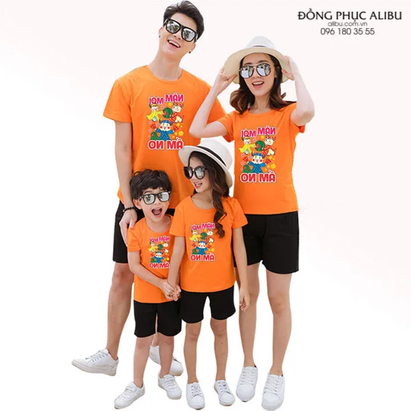 Đồng Phục Gia Đình Đi Biển Mẫu BXAGDDB011