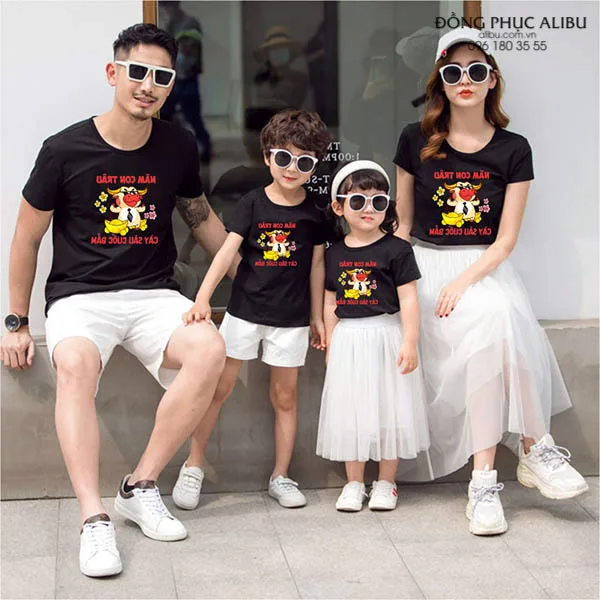 Đồng Phục Gia Đình Đi Biển Mẫu BXAGDDB012