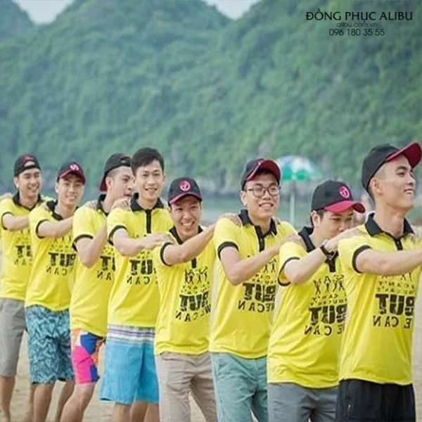 Áo thun nhóm đi biển BXANDB09
